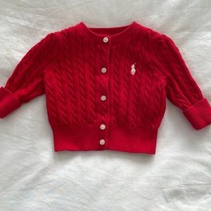 Ralph Lauren Cable Knit Jacket